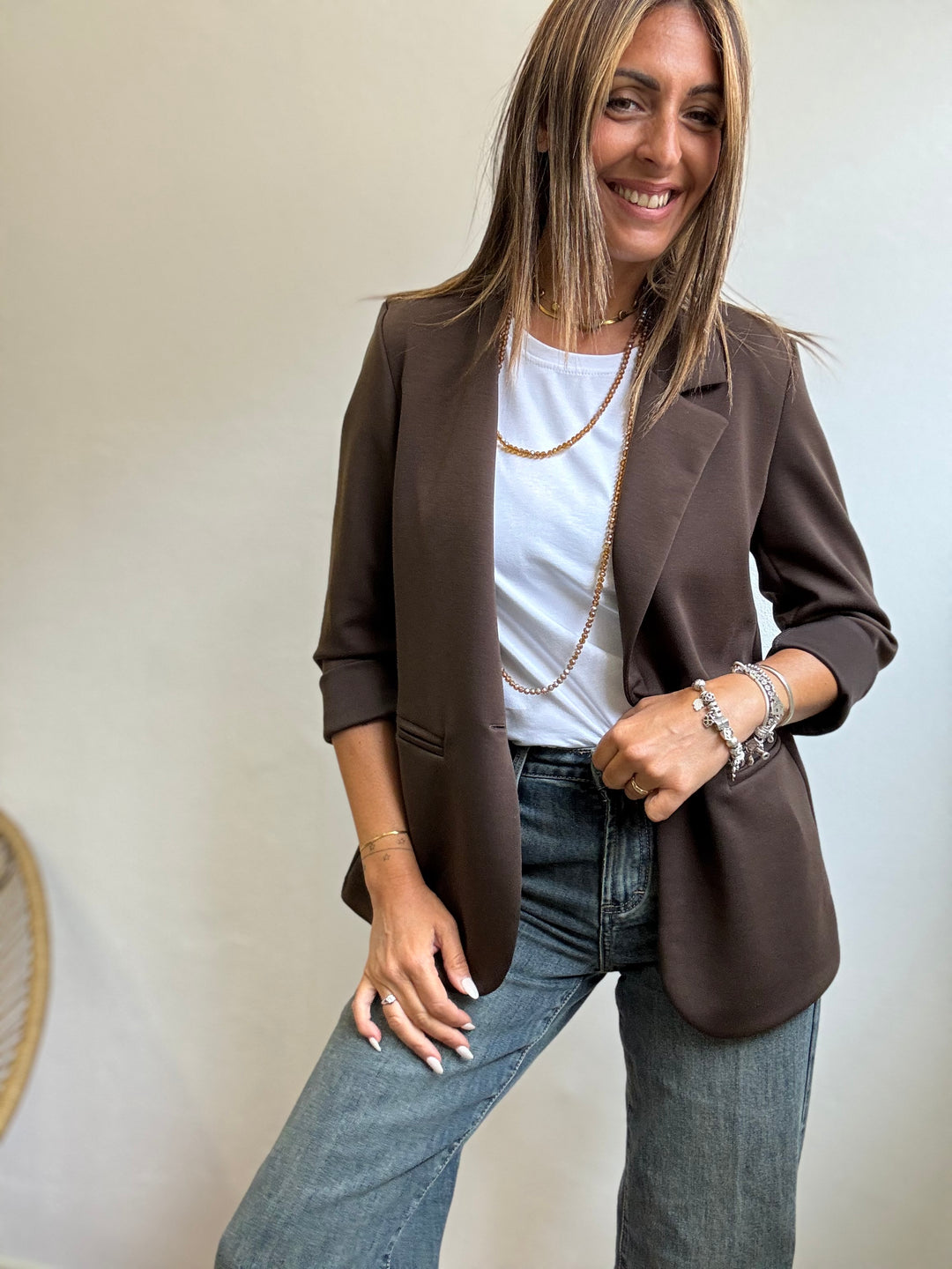 La giacca in felpa Zoe