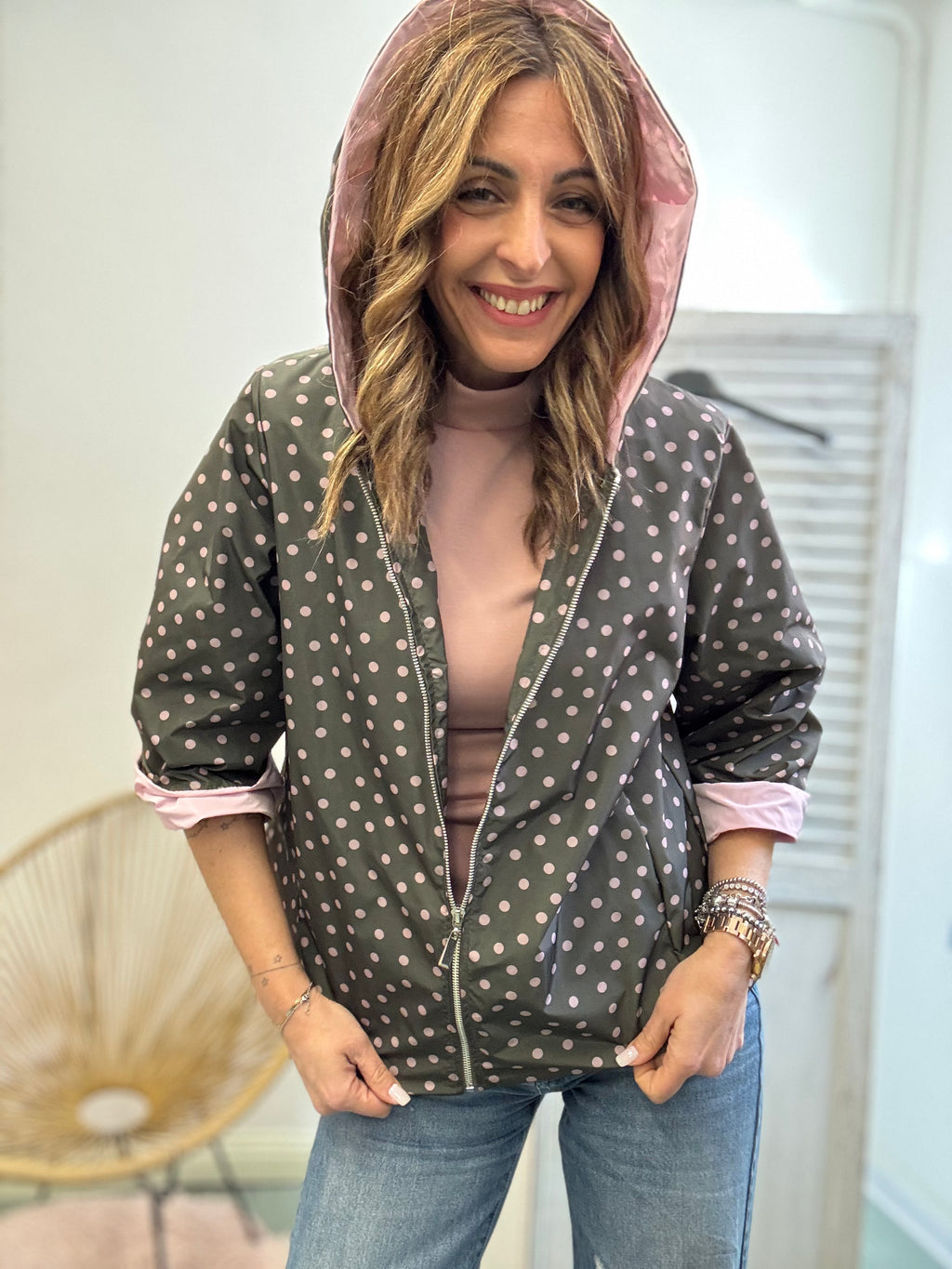 L’antivento a pois