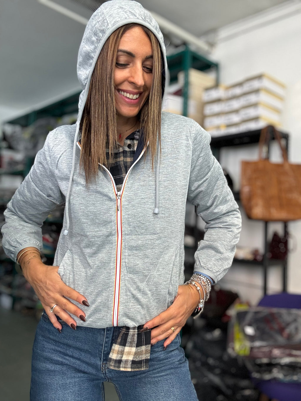 Il frangivento reversibile autunno style