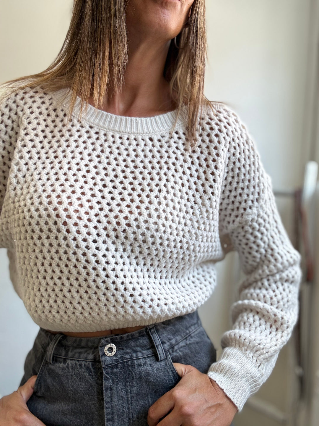 Pull traforato Dave