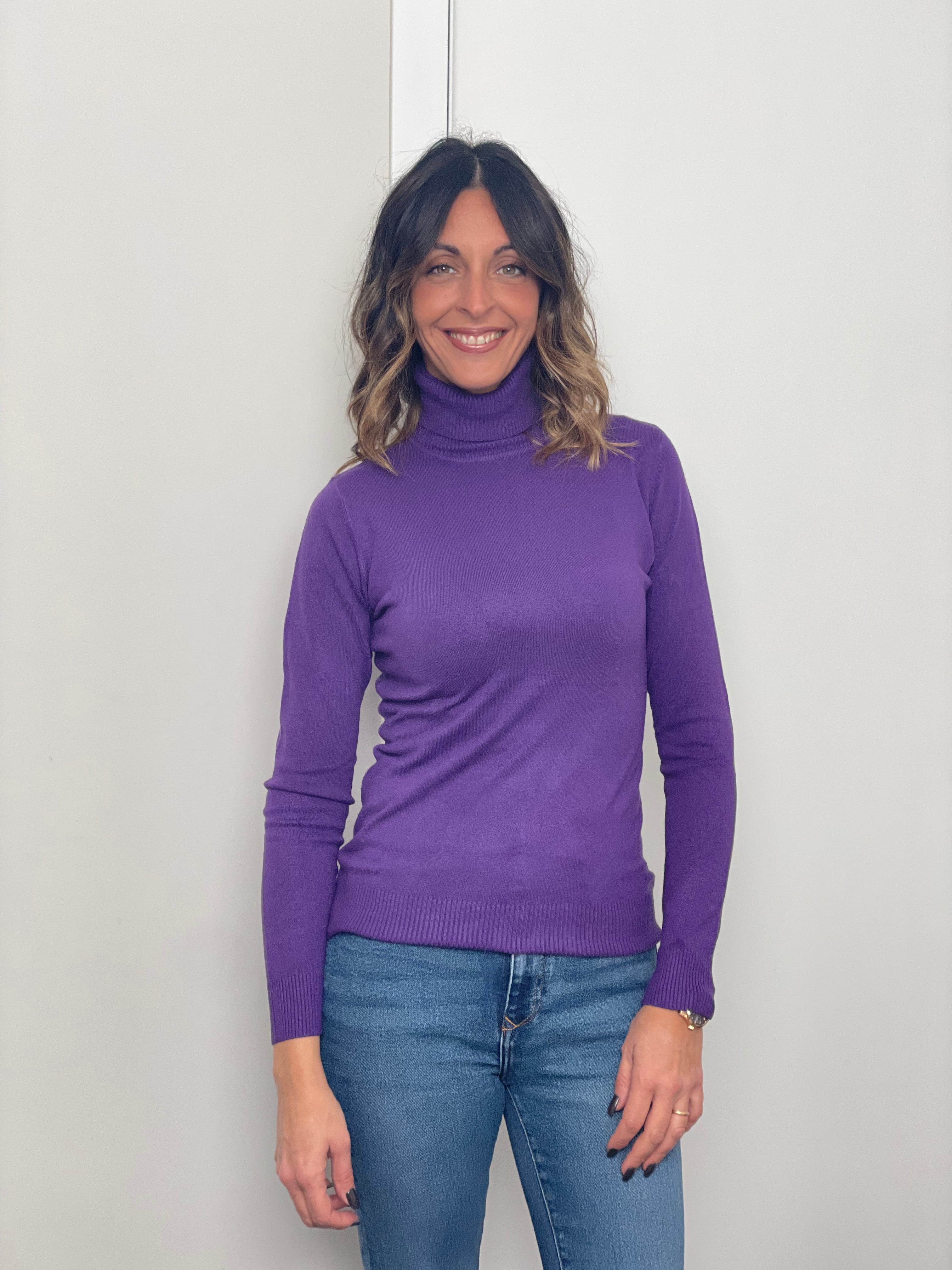 Il dolcevita leggero basico ( in 15 colori )