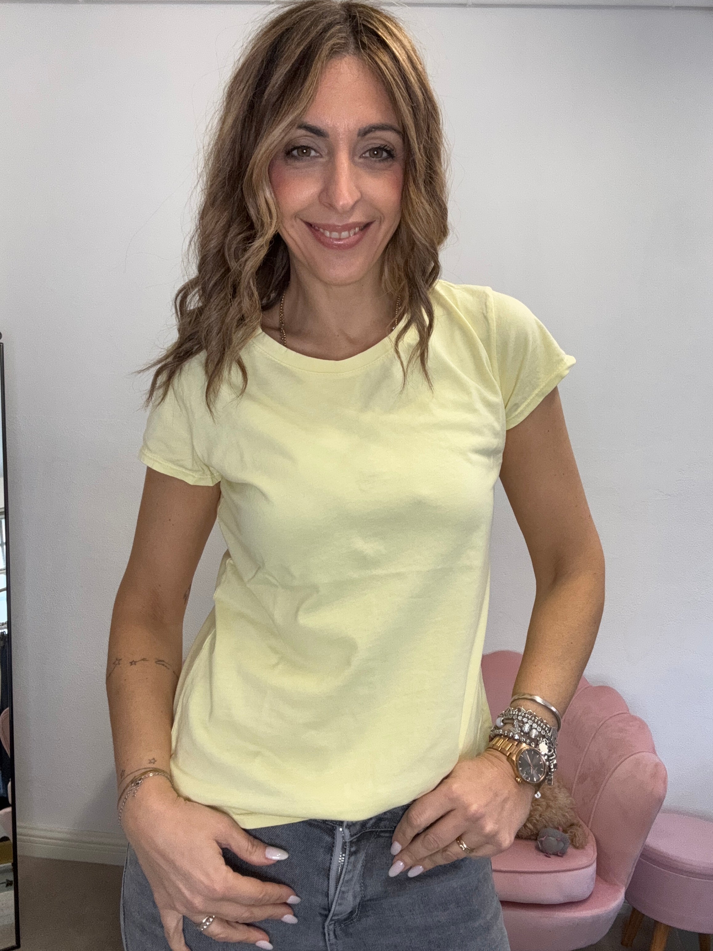 La t-shirt in cotone