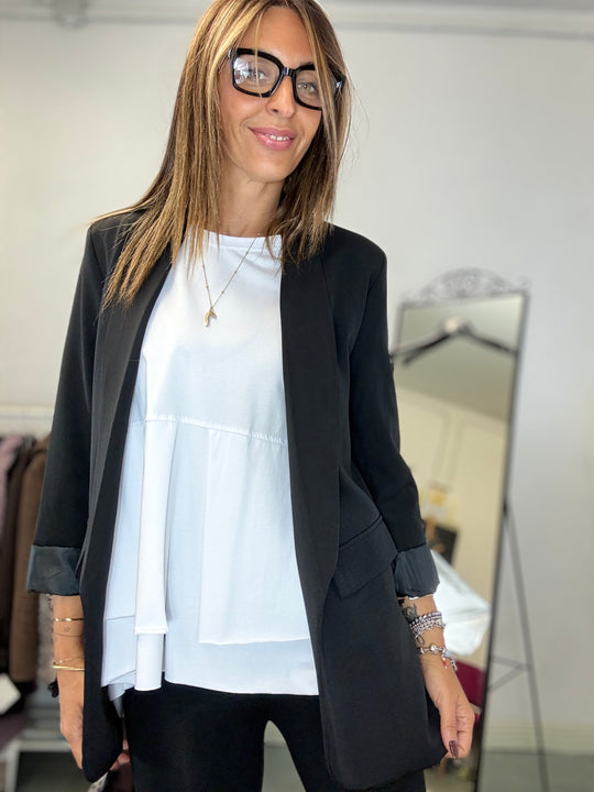 Il blazer foderato