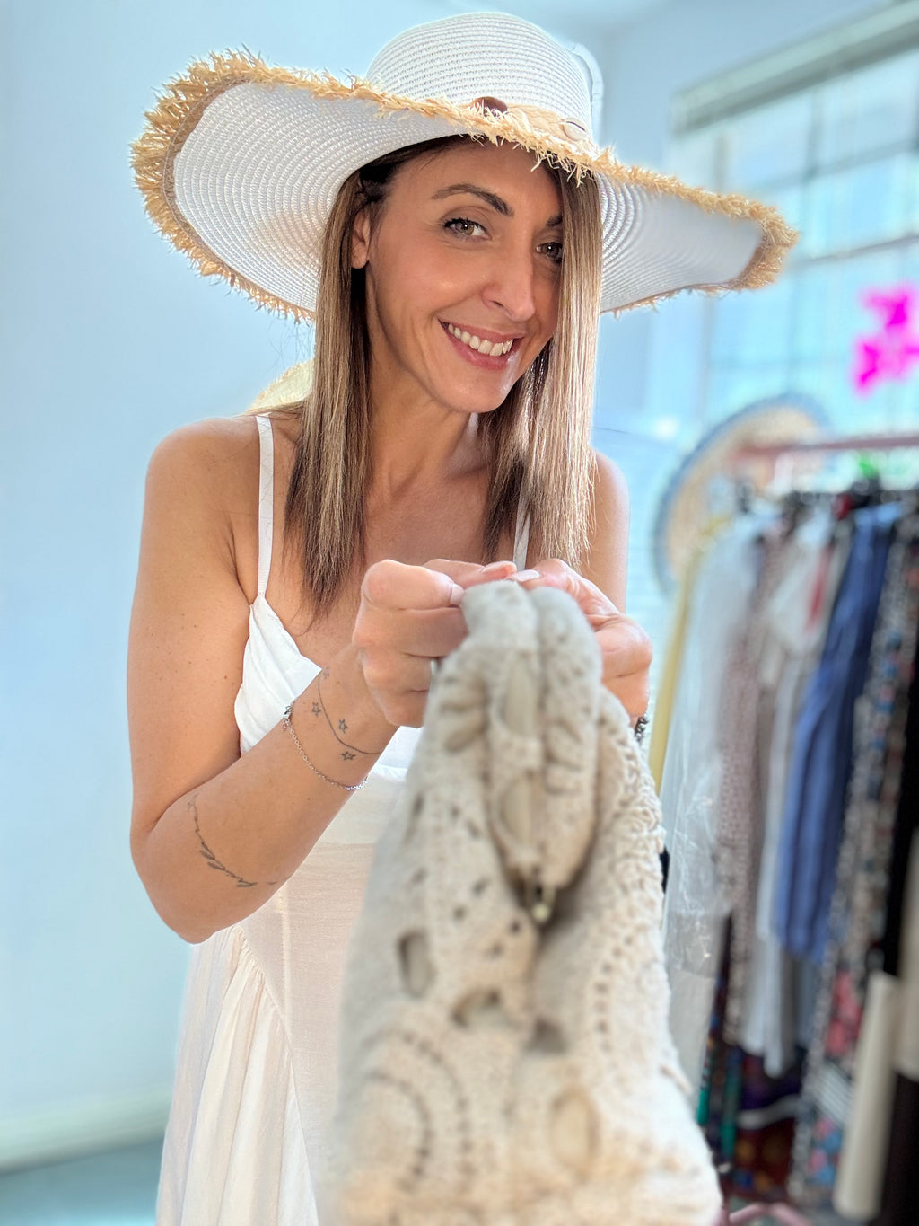 La pochette crochet