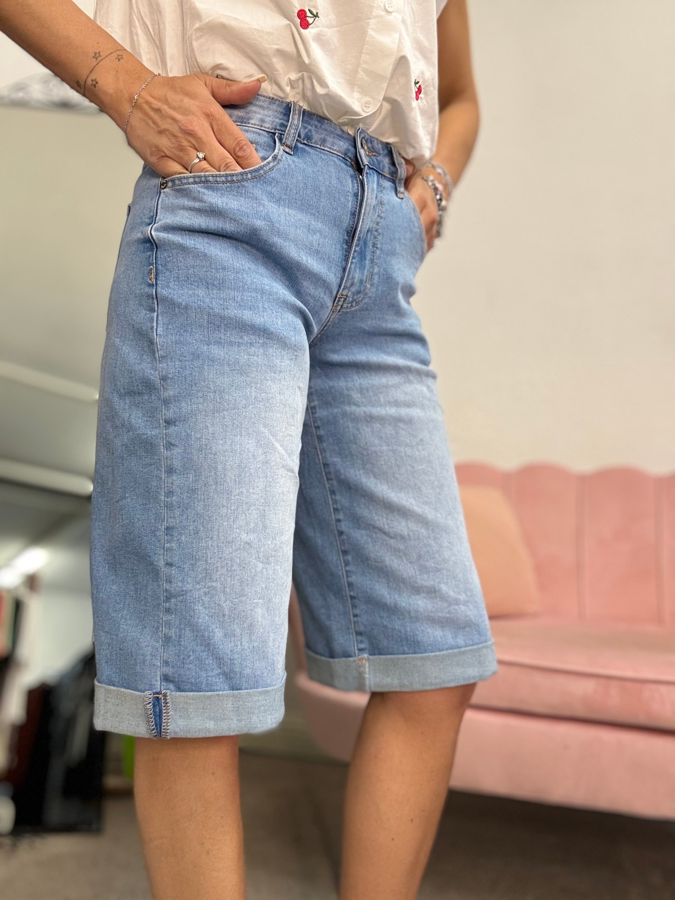 Il Bermuda in denim