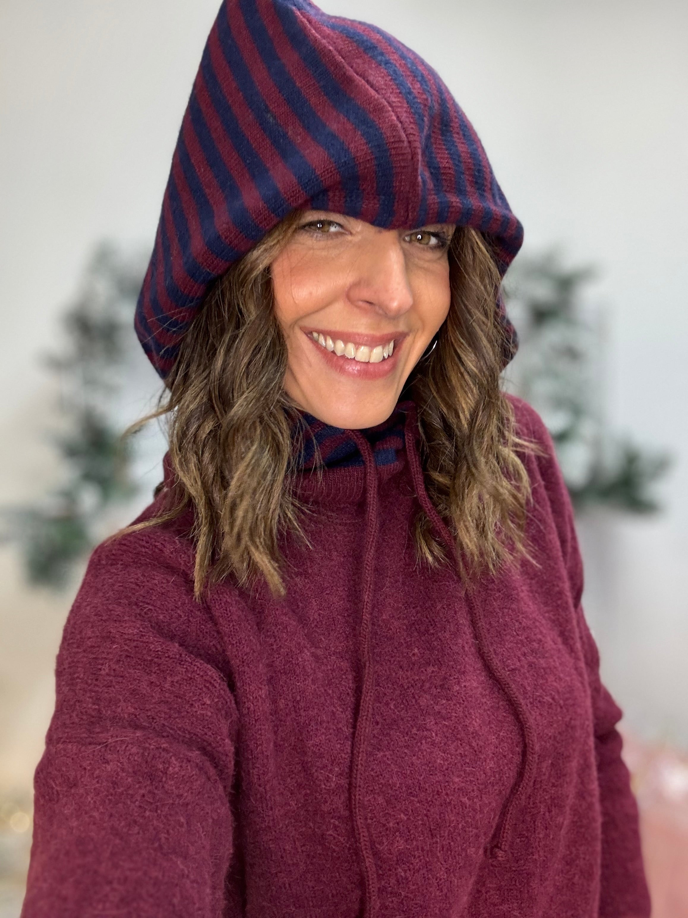 Il balaclava rigato ( lana e cachemire )