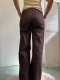 Il jeans dritto e spigato