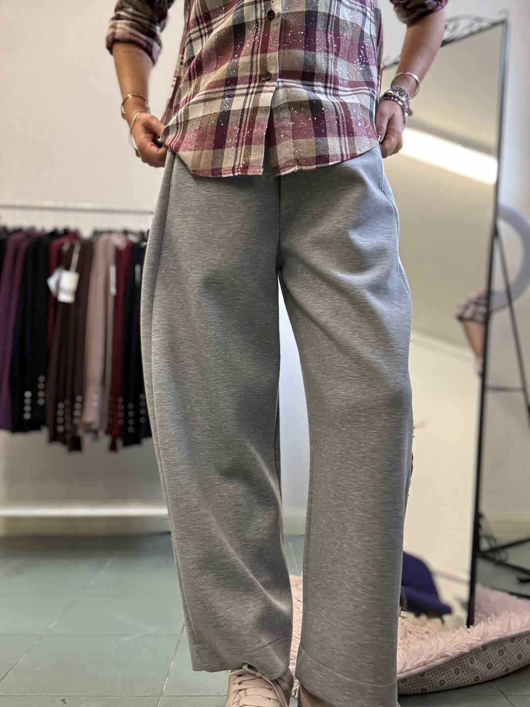 Il pantalone scuba ovetto