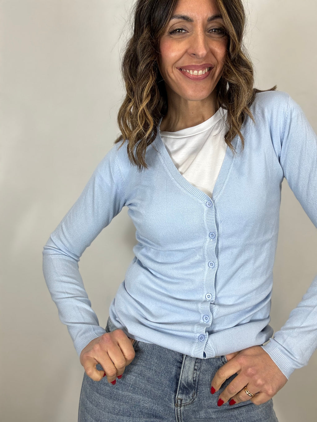 Cardigan basico continuativo