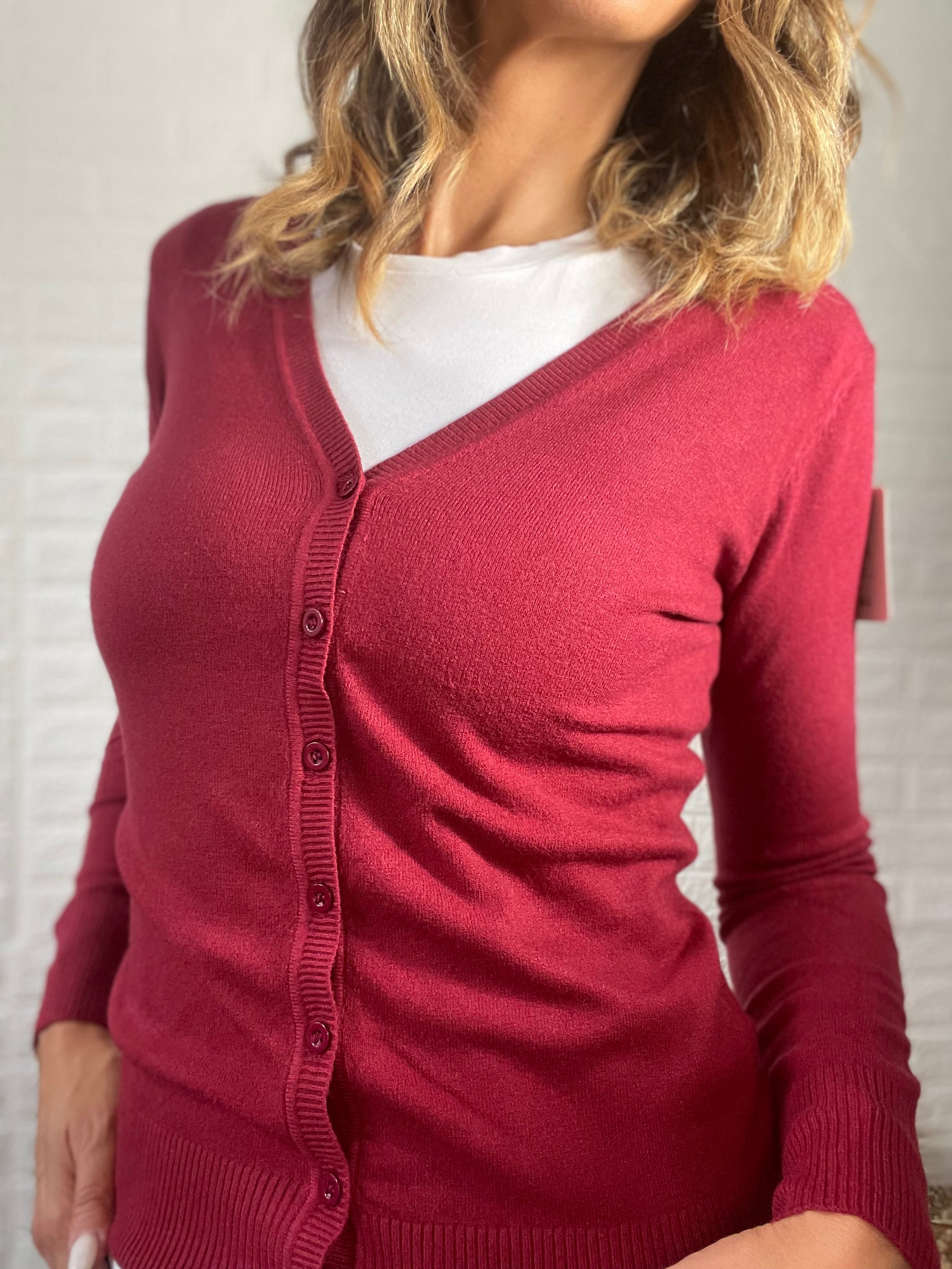 Cardigan basico continuativo