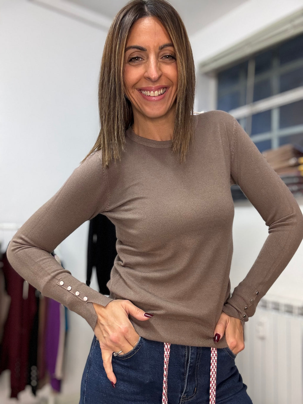 Il basico coi bottoncini