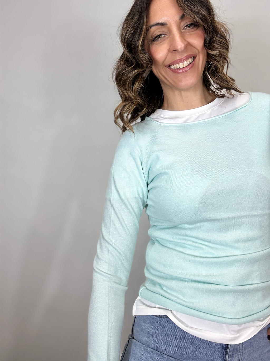 Pull primo peso basico colorato ( in 20 colori )