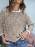 Il pull cotone mélange