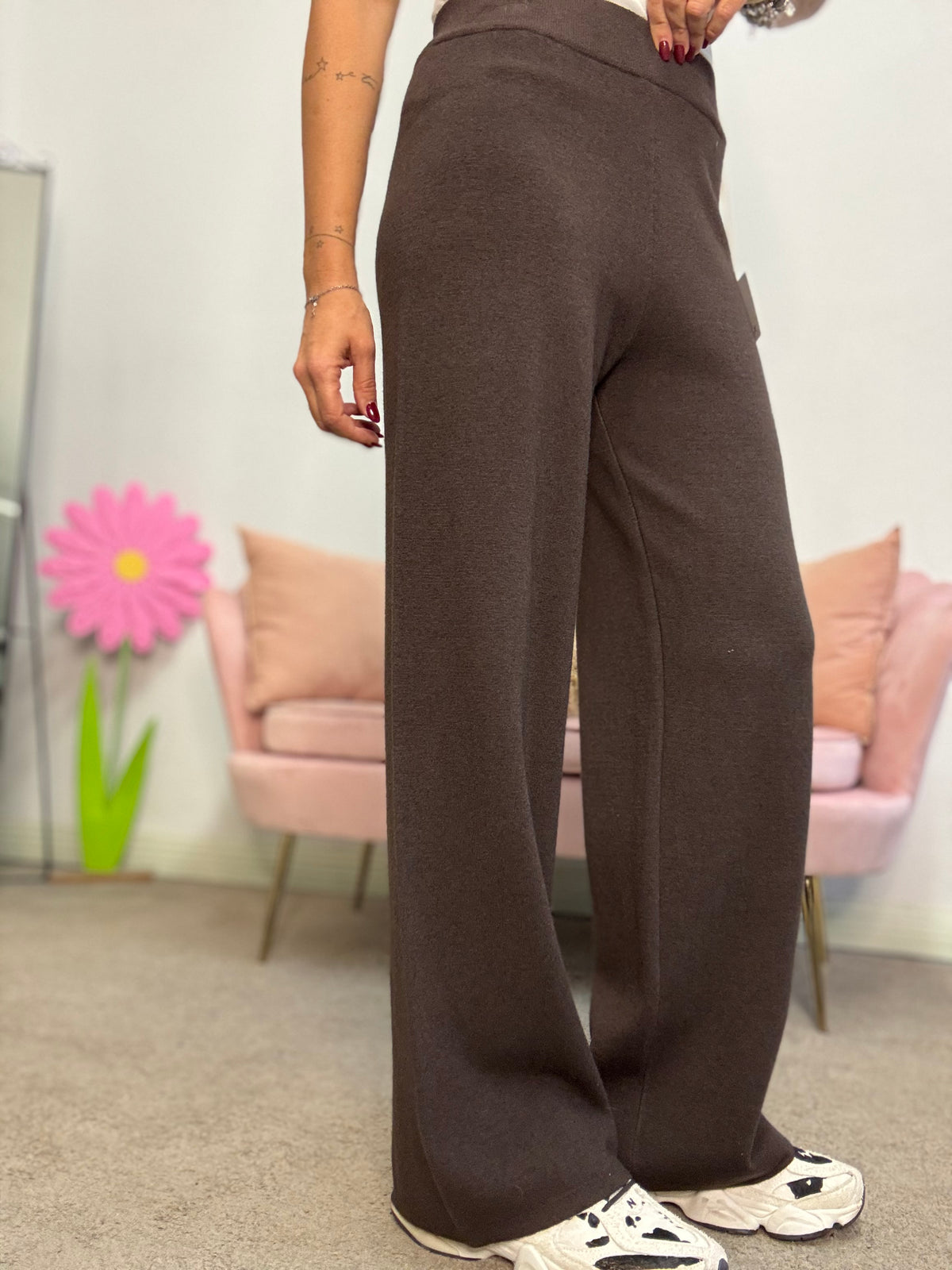 Il pantalone in maglia Vivien