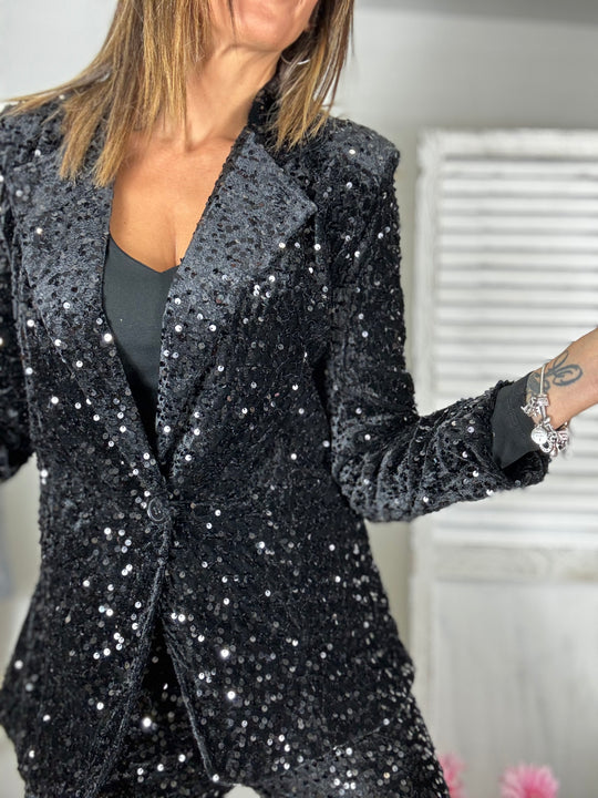 Il tailleur paillettes