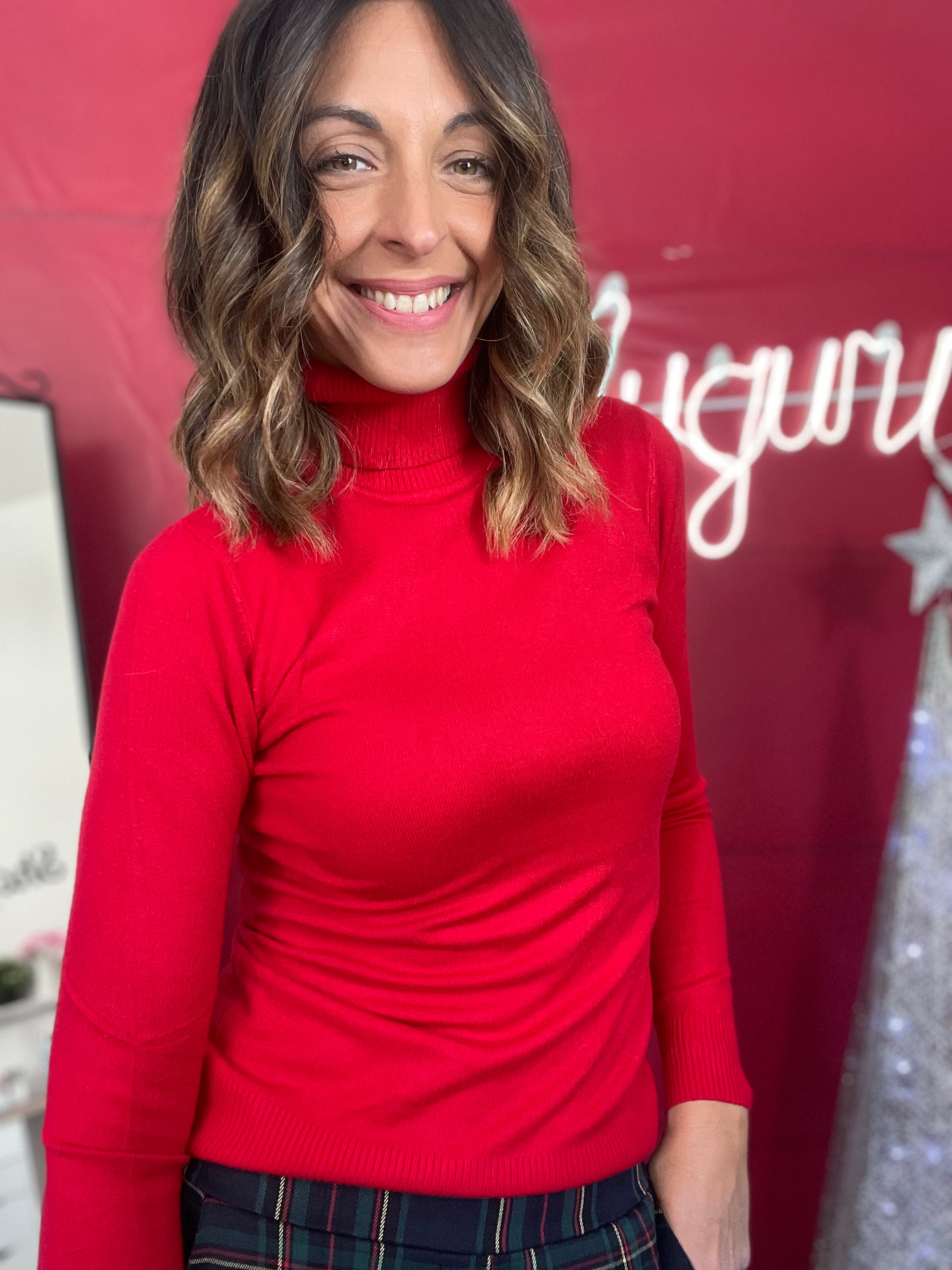 Il dolcevita leggero basico ( in 15 colori )