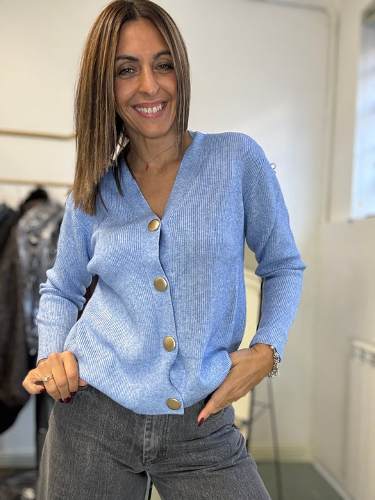Cardigan gioiello