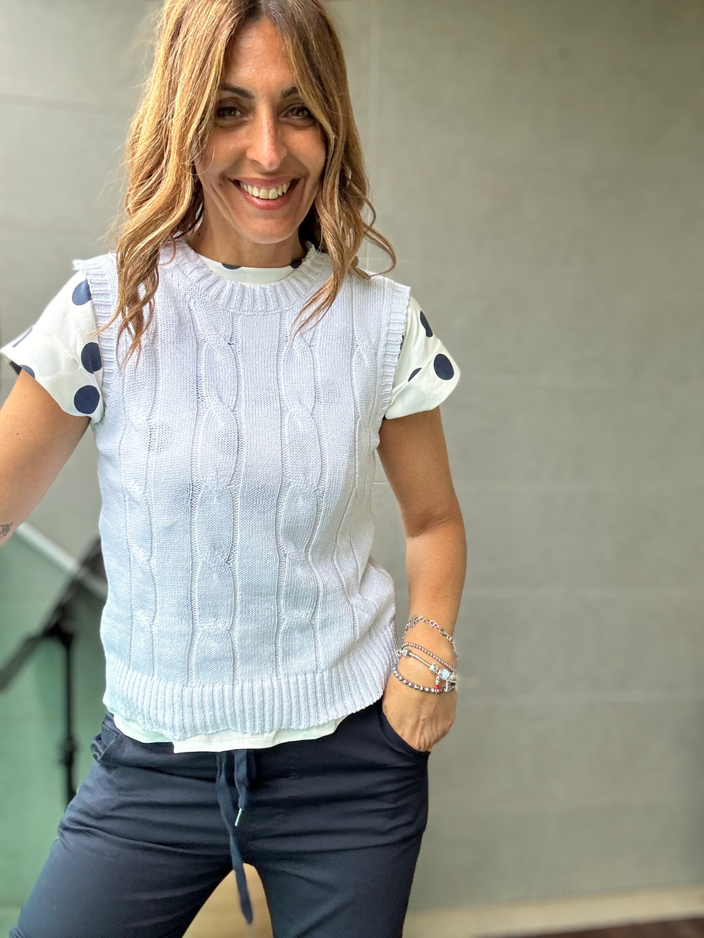 Il gilet in cotone