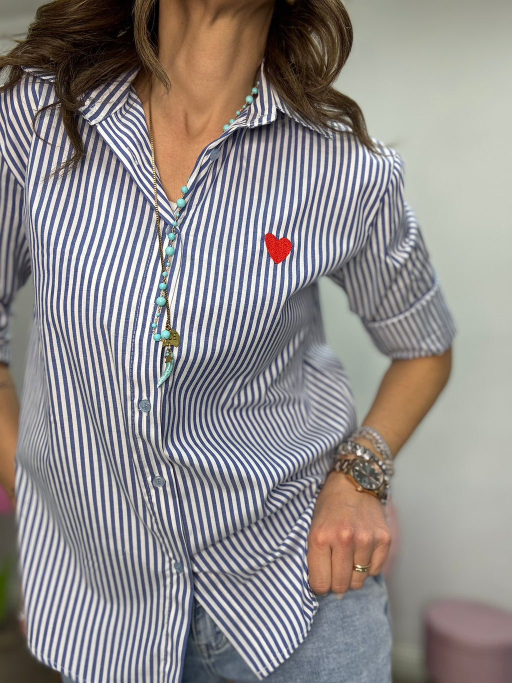 La camicia col cuoricino