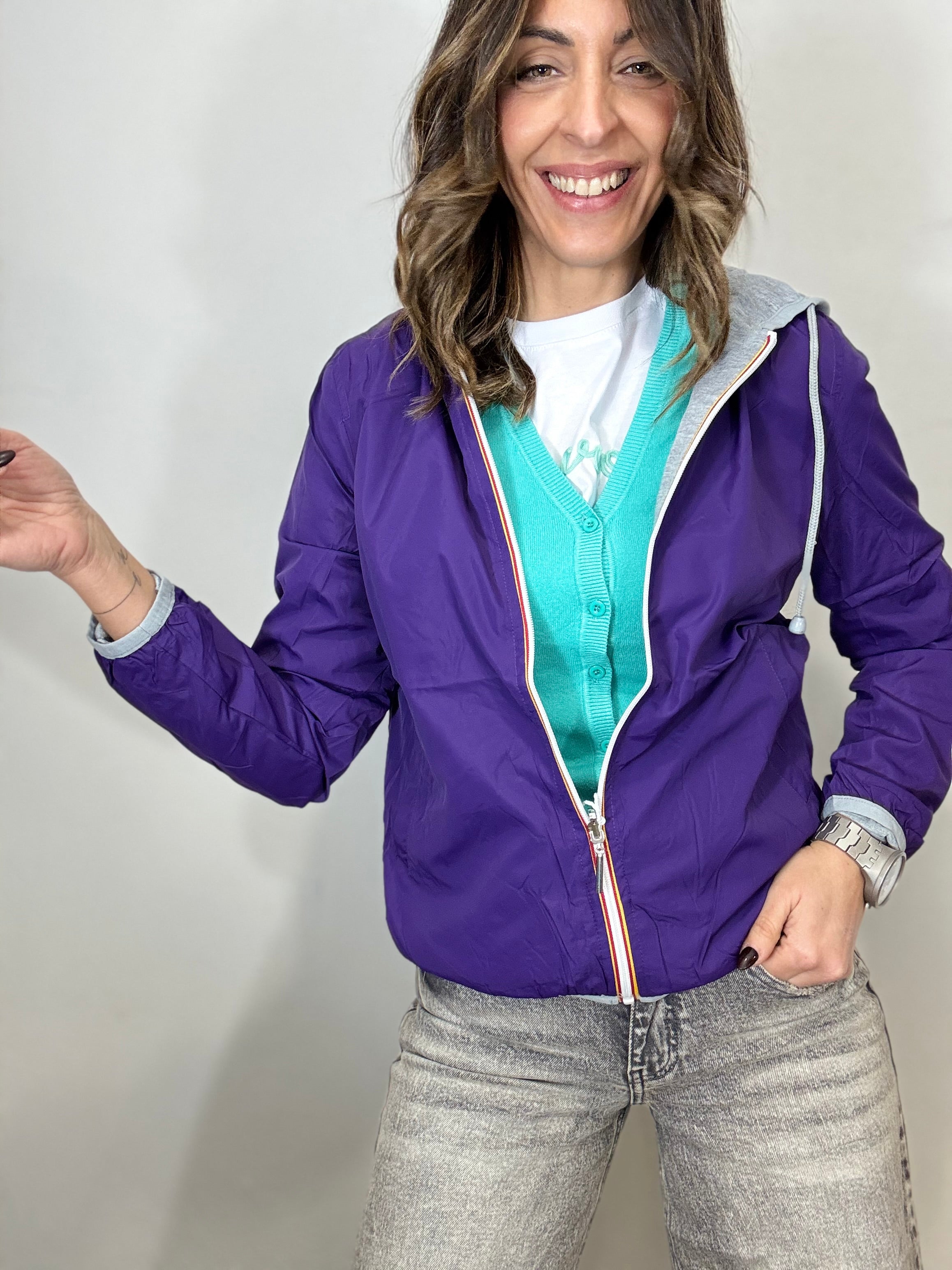 Il frangivento reversibile in tanti colori