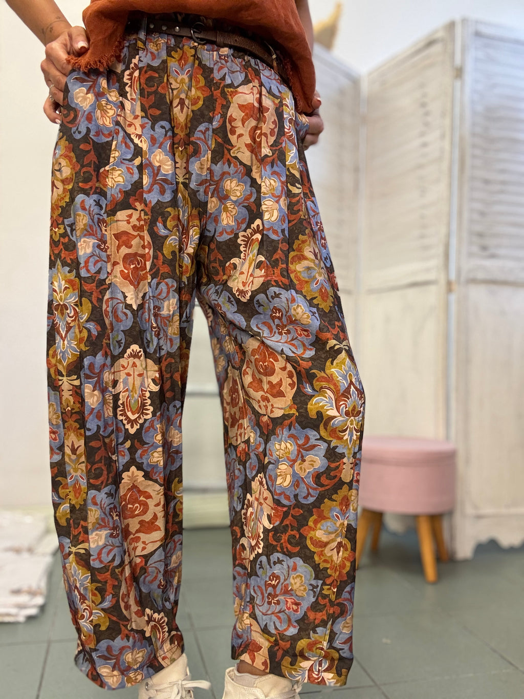 Pantalone Jona giappo in cotone