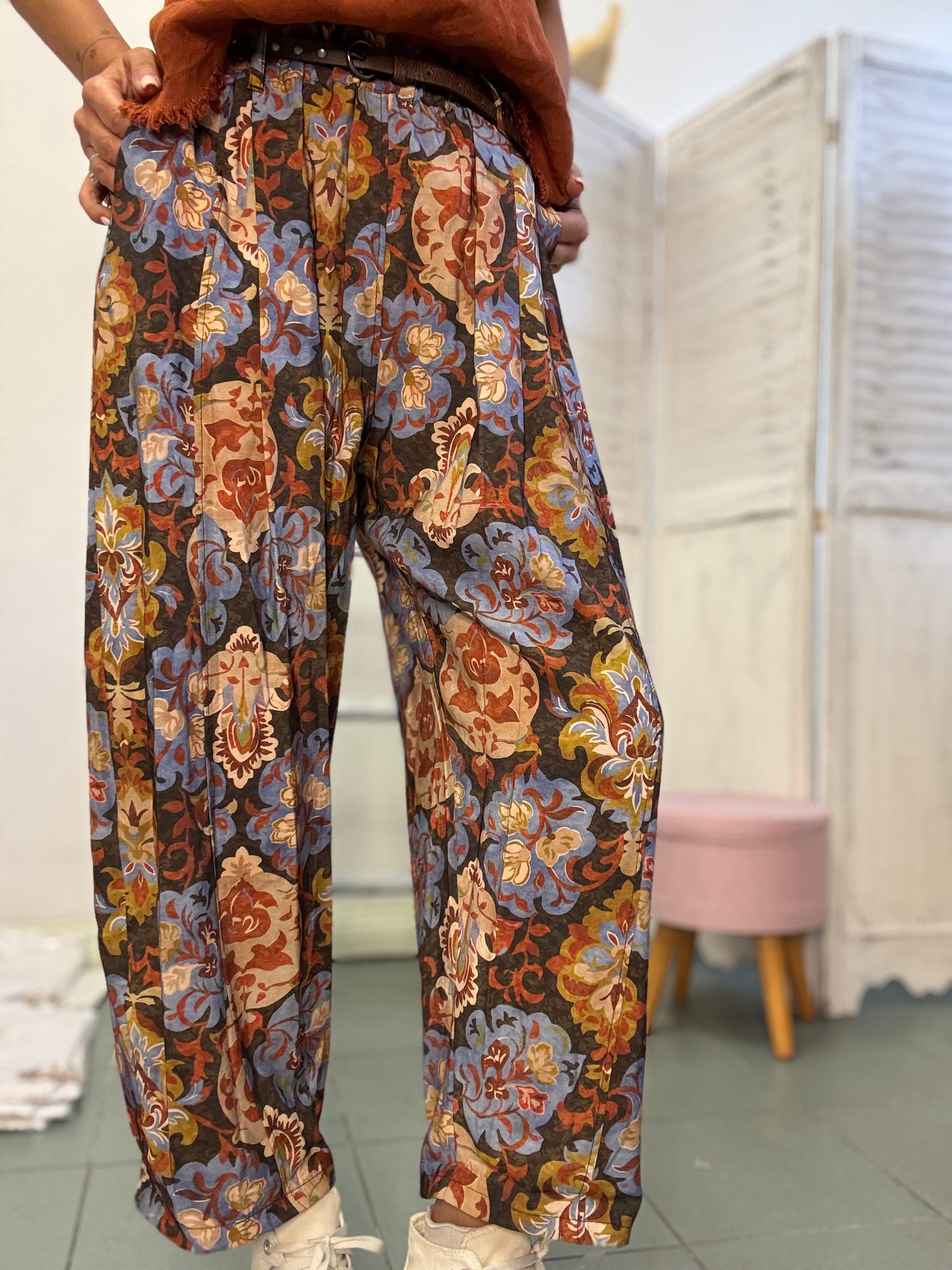 Pantalone Jona giappo in cotone
