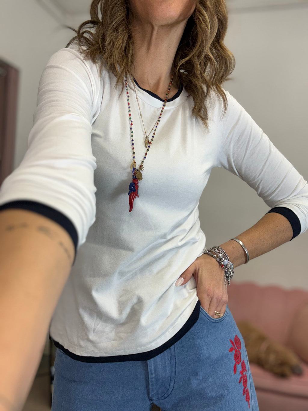 La maglietta coi bordini