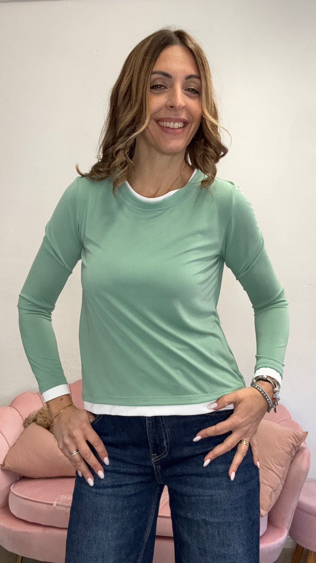 La maglietta coi bordini