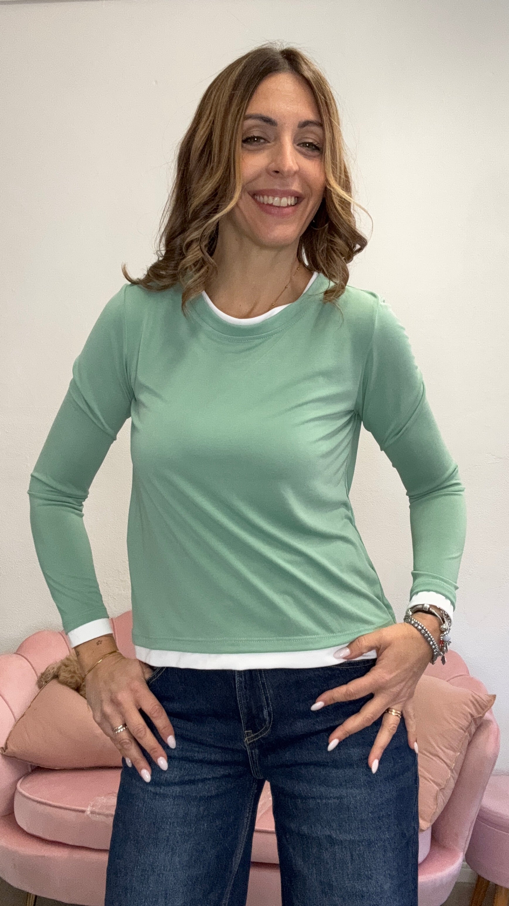 La maglietta coi bordini