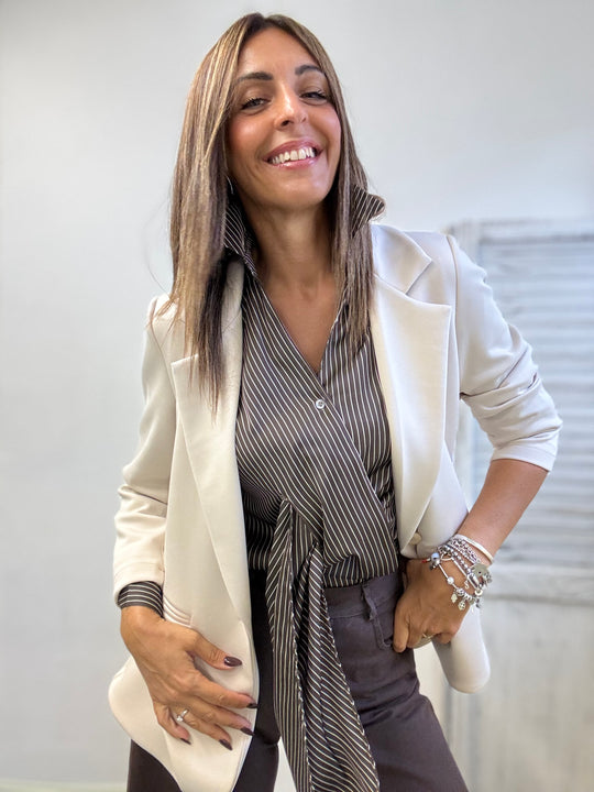 La giacca in felpa Zoe
