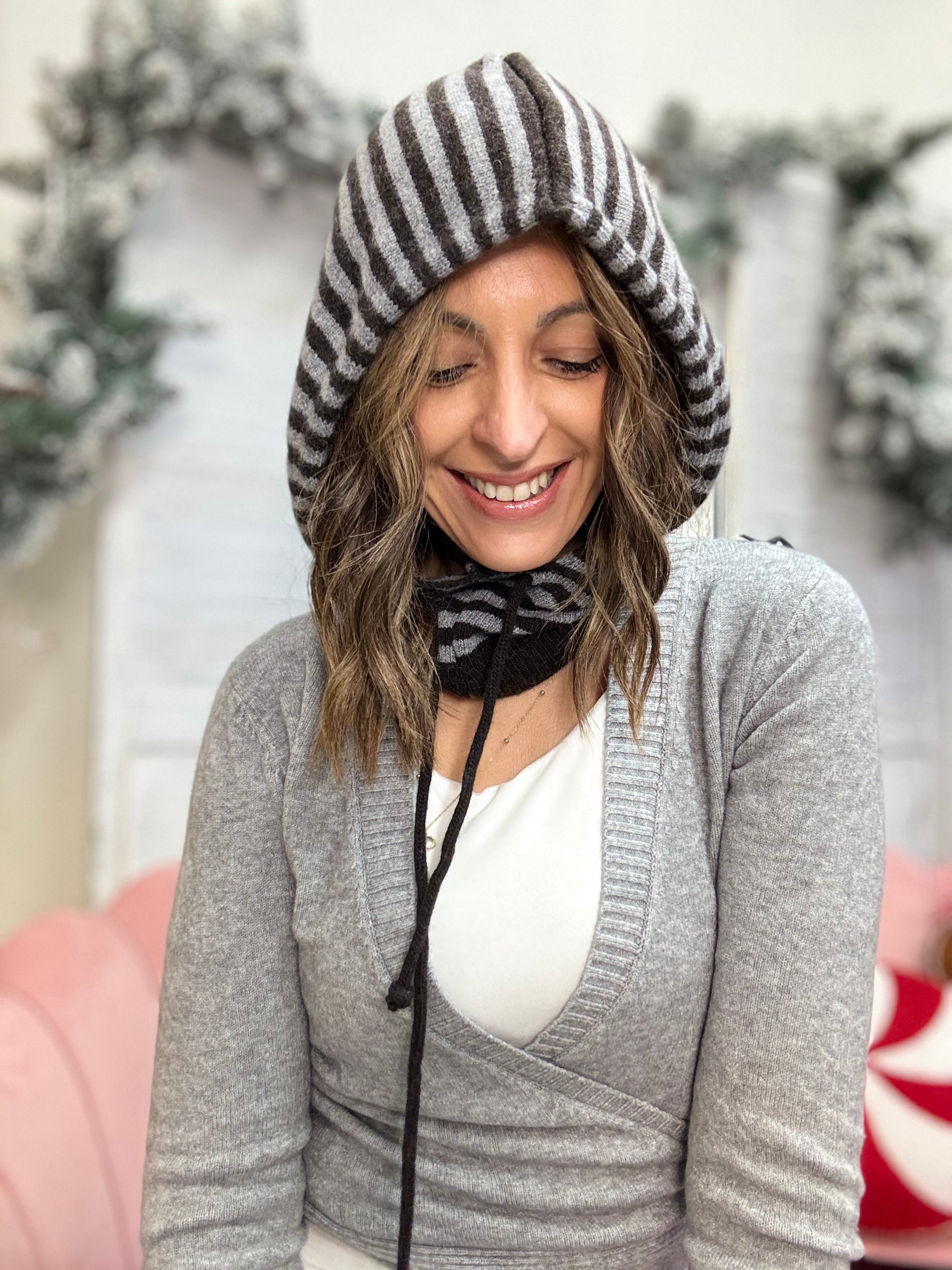 Il balaclava rigato ( lana e cachemire )