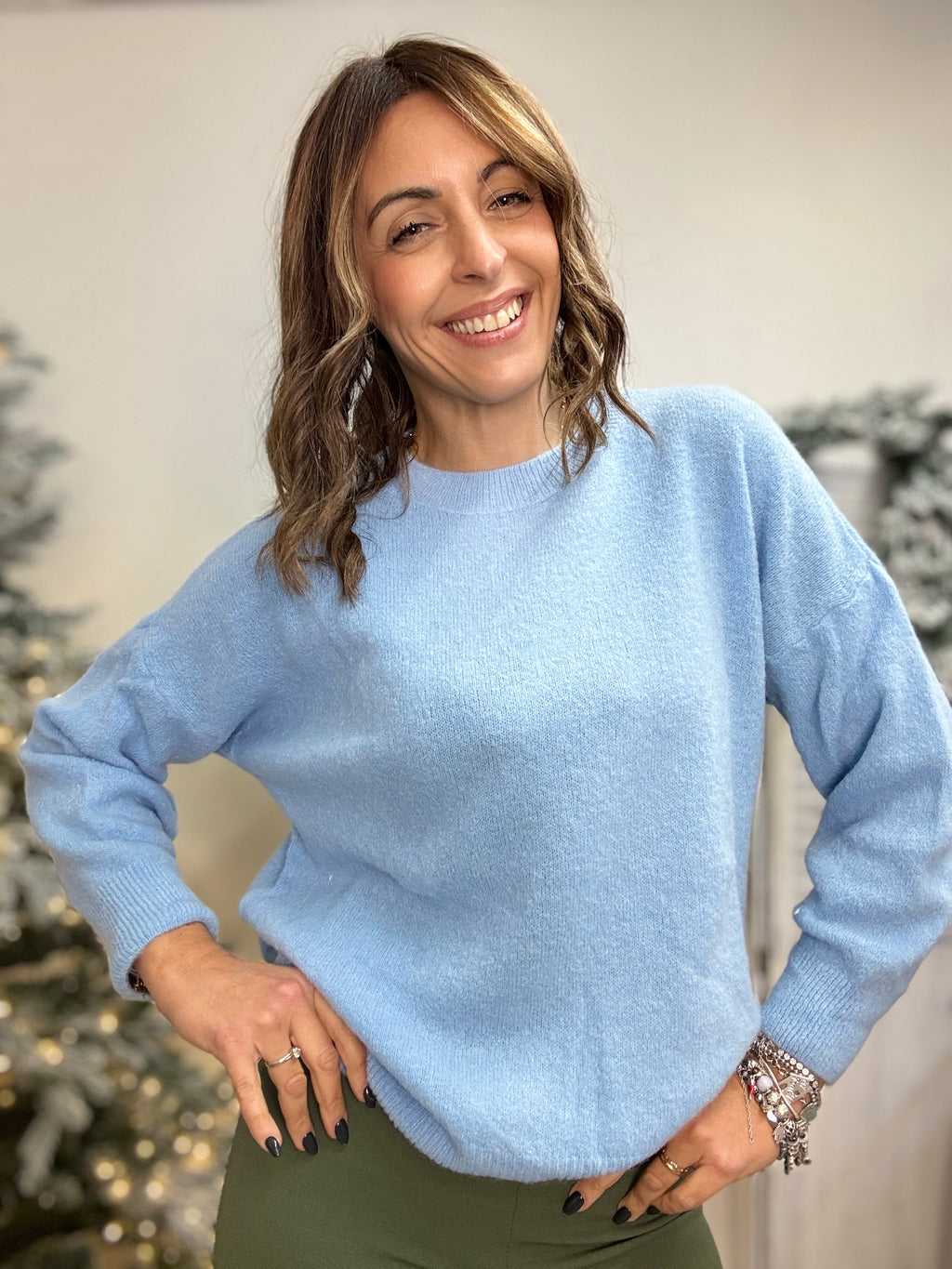 Il morbido girocollo in baby alpaca che non punge