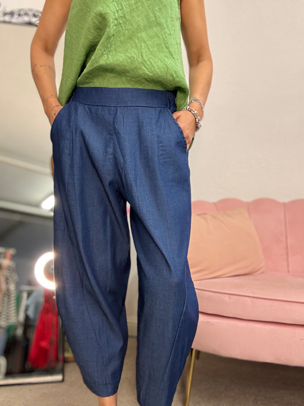 Il pantalone giappo in cotone