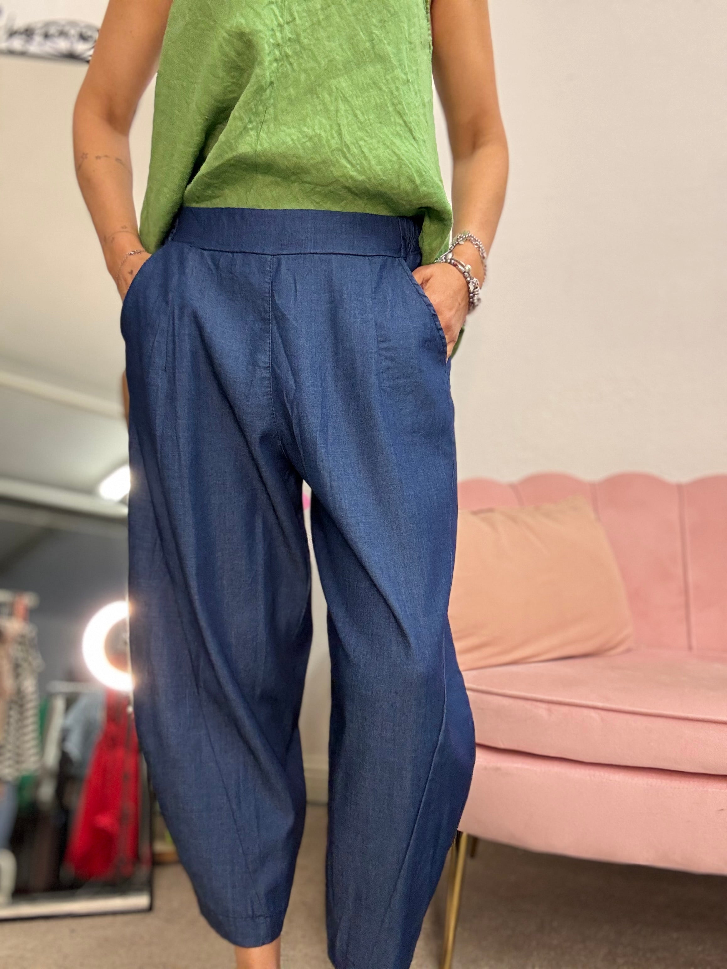 Il pantalone giappo in cotone