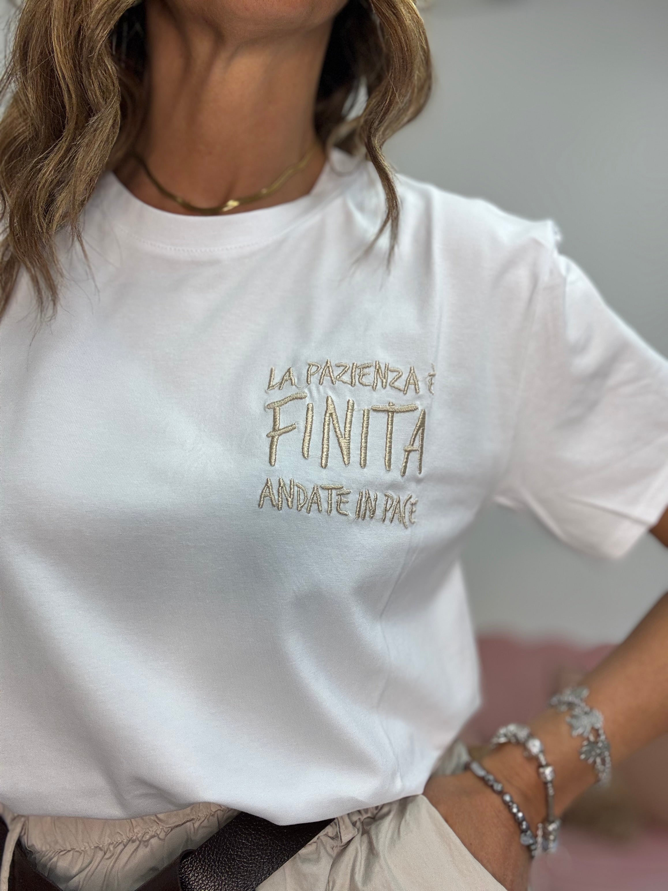 T-shirt pazienza finita