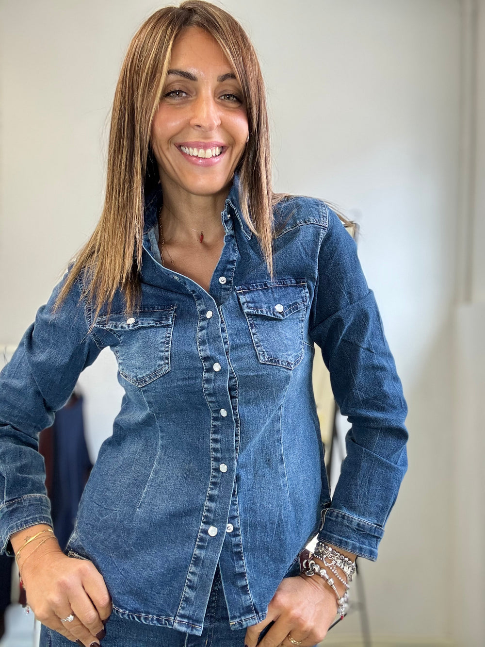 Camicia in jeans
