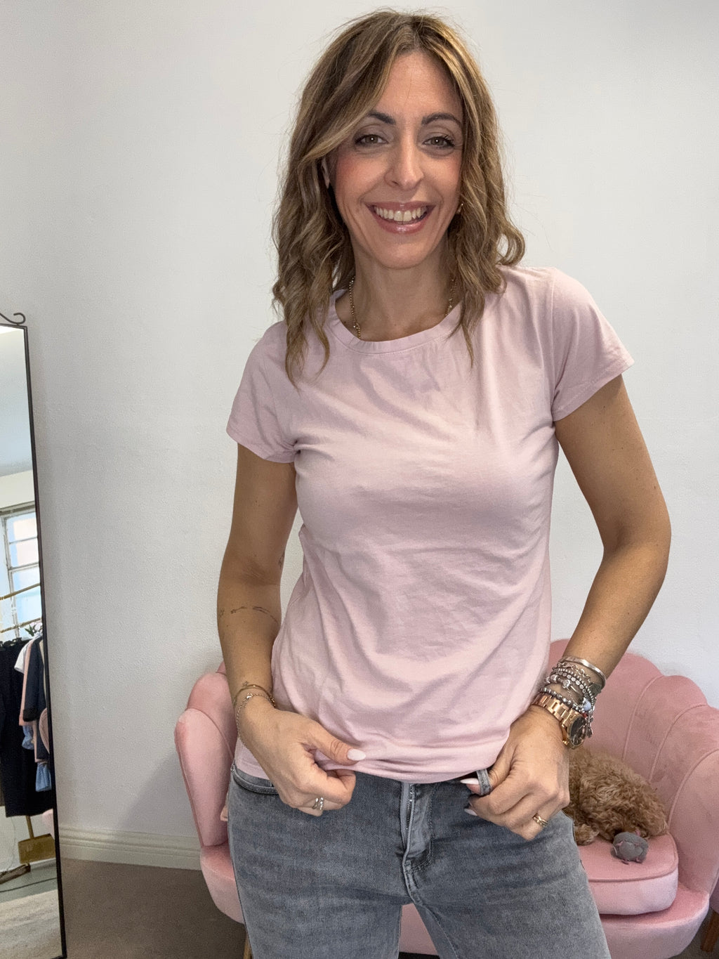 La t-shirt in cotone