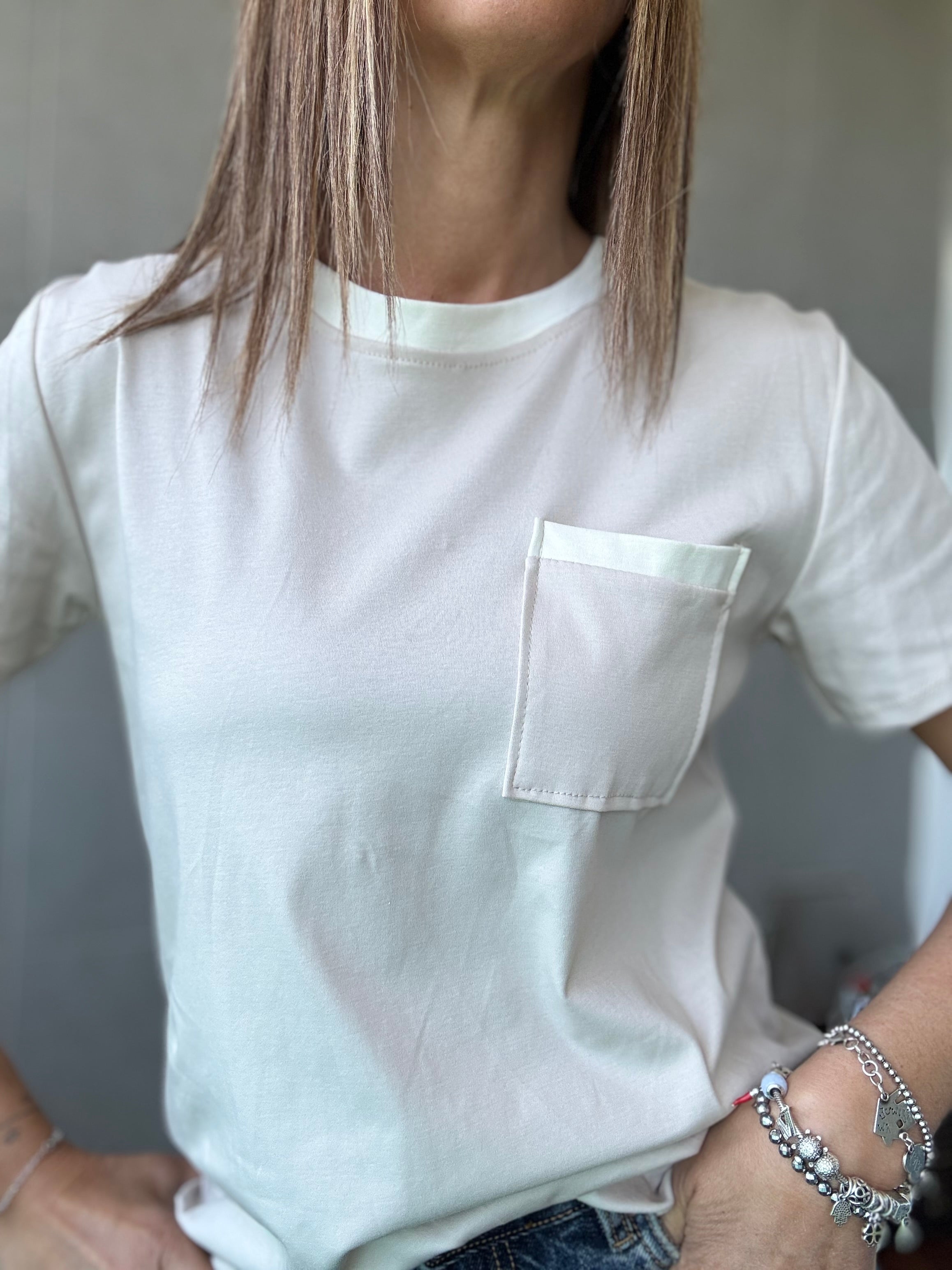 La T shirt bordini