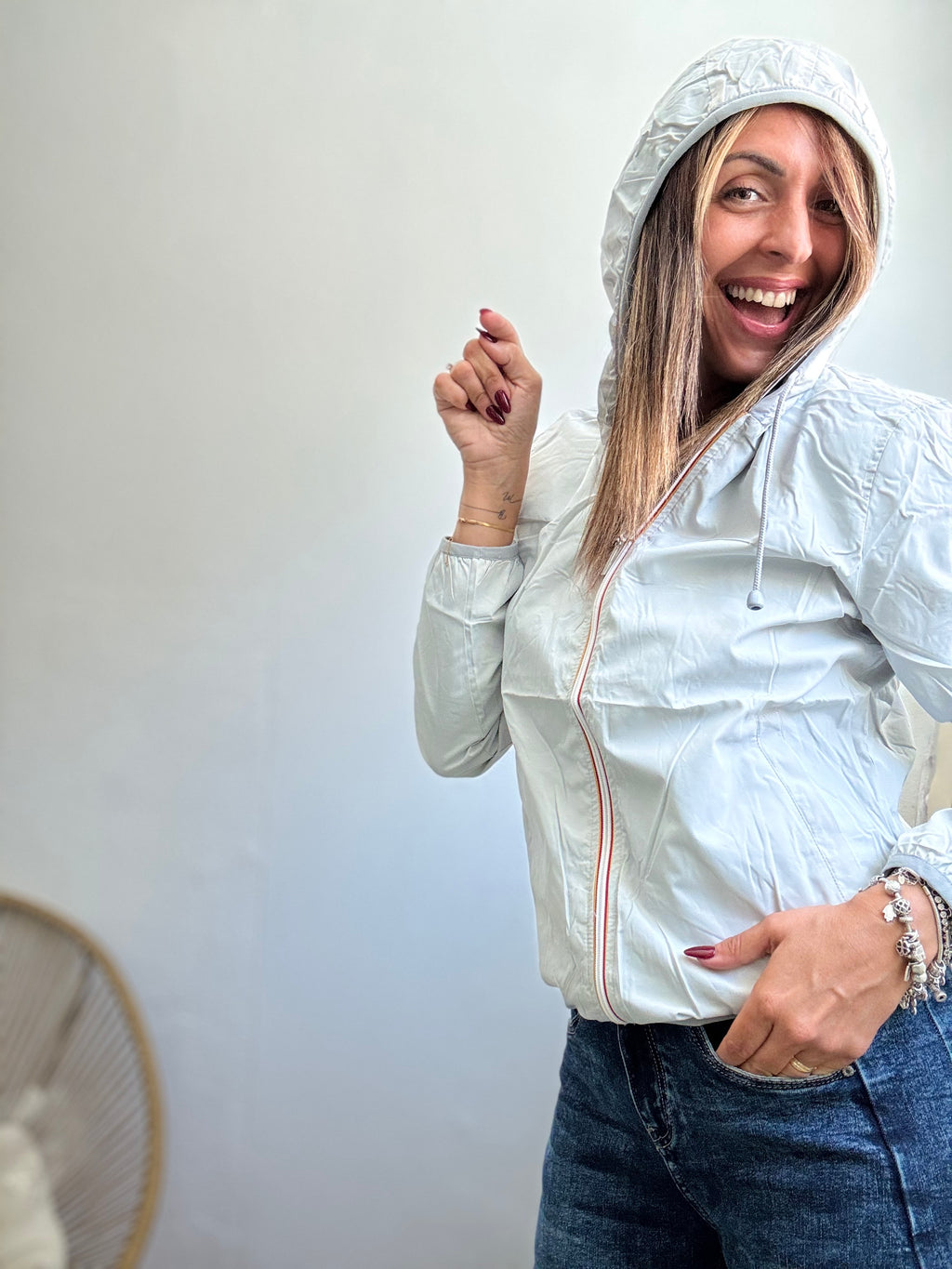 Il frangivento reversibile autunno style