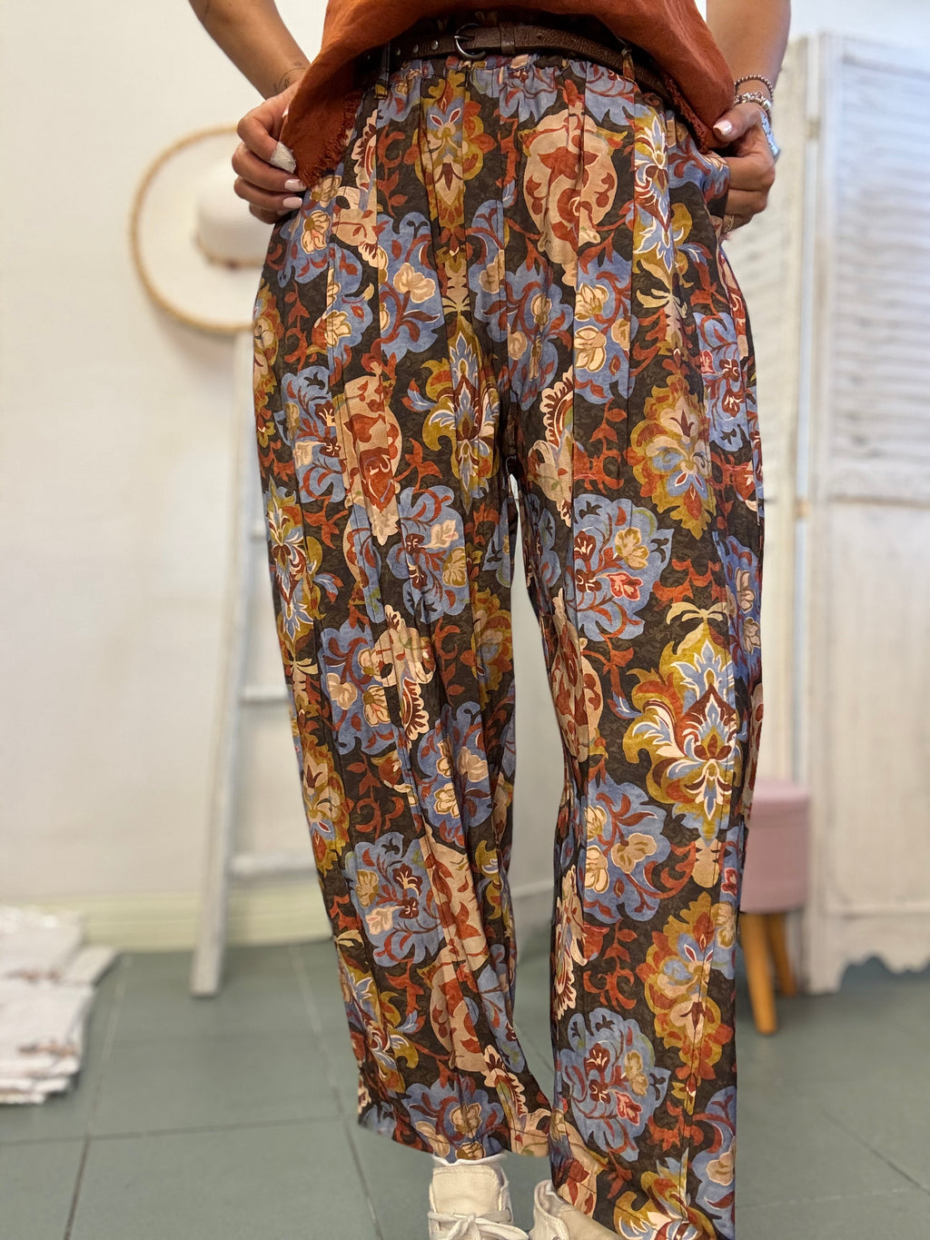 Pantalone Jona giappo in cotone