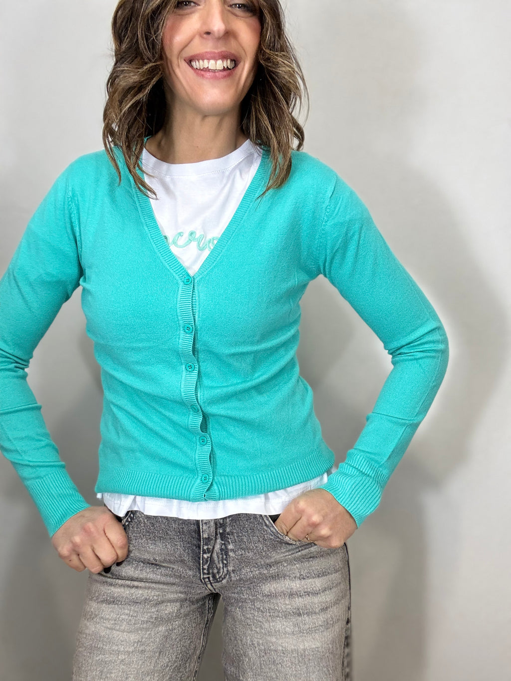 Cardigan basico continuativo