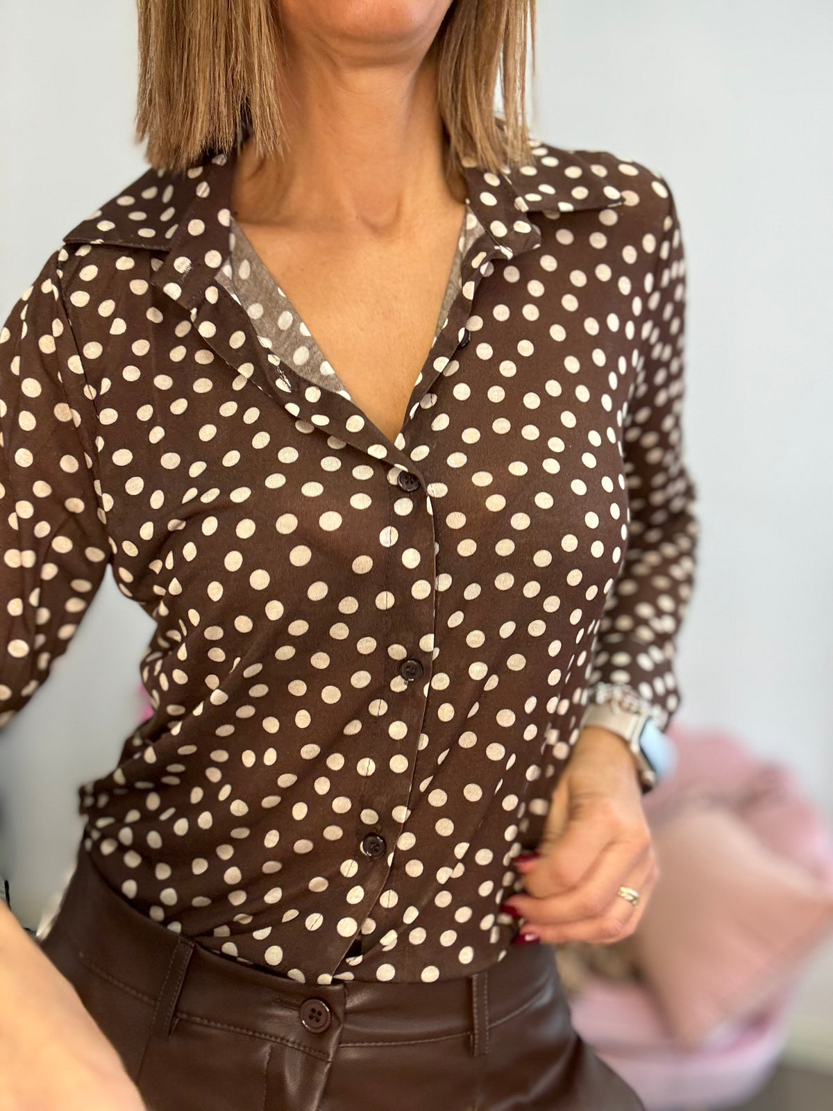 La cachemiretta camicia