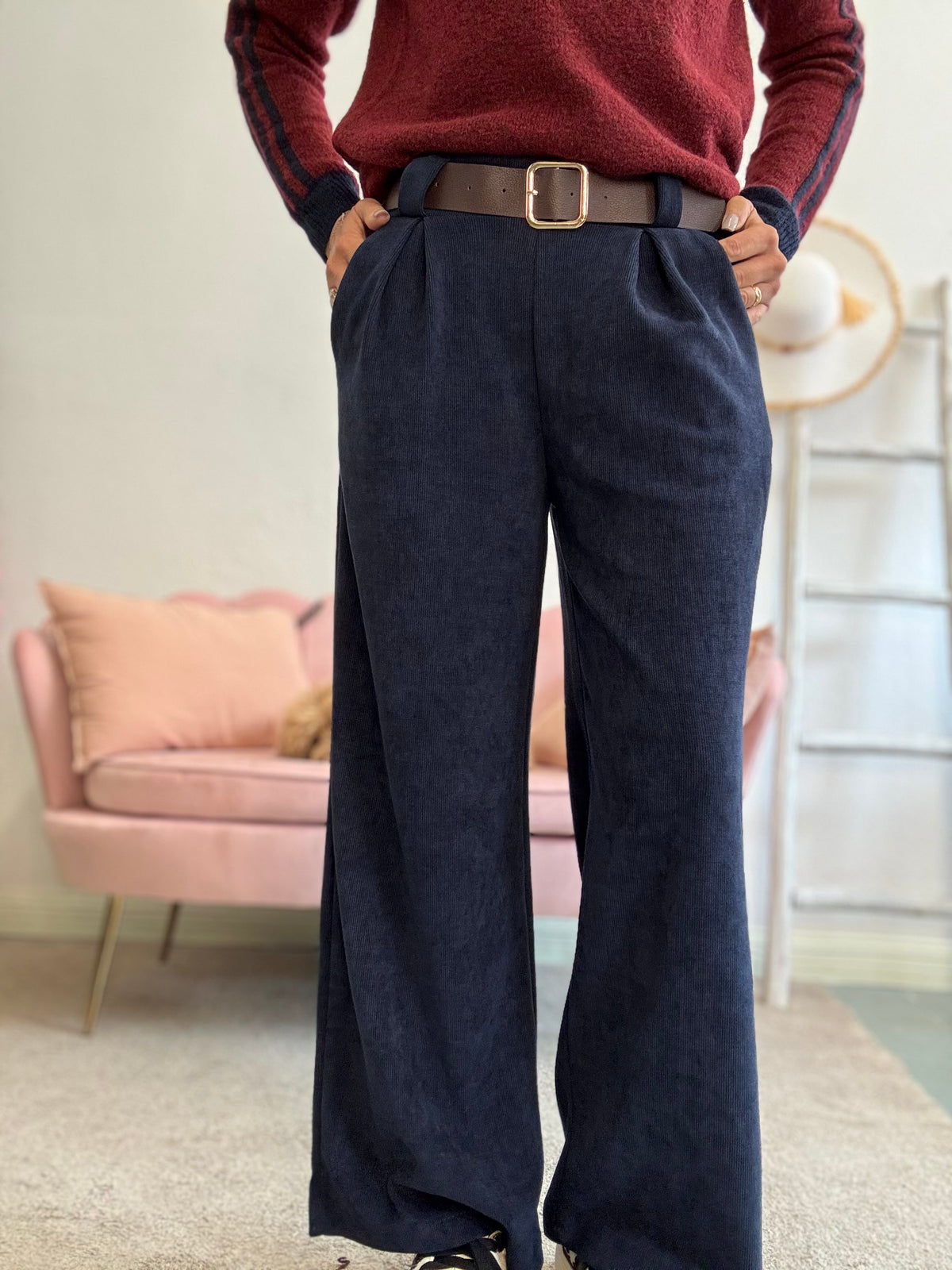 Il pantalone vellutino costine