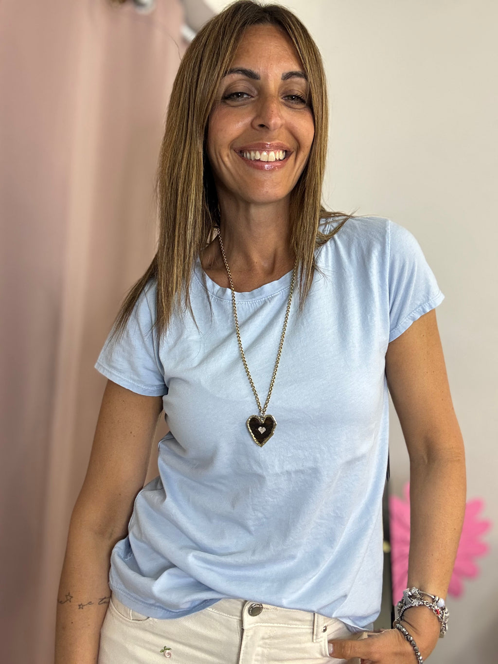 La t-shirt in cotone