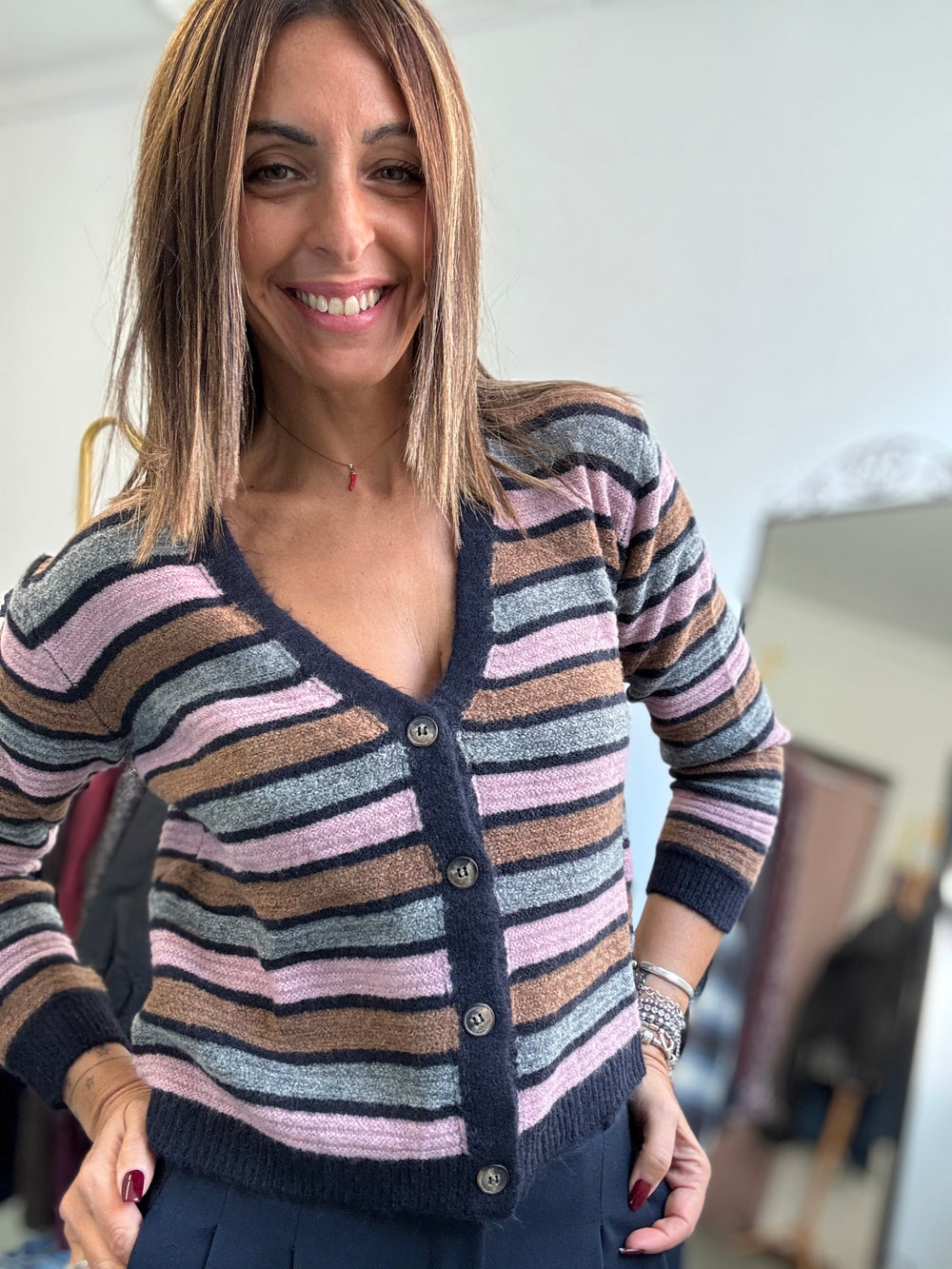 Il cardigan colorfull