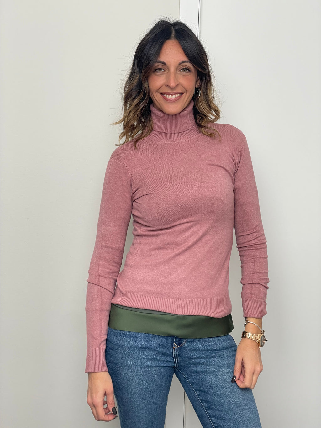 Il dolcevita leggero basico ( in 15 colori )