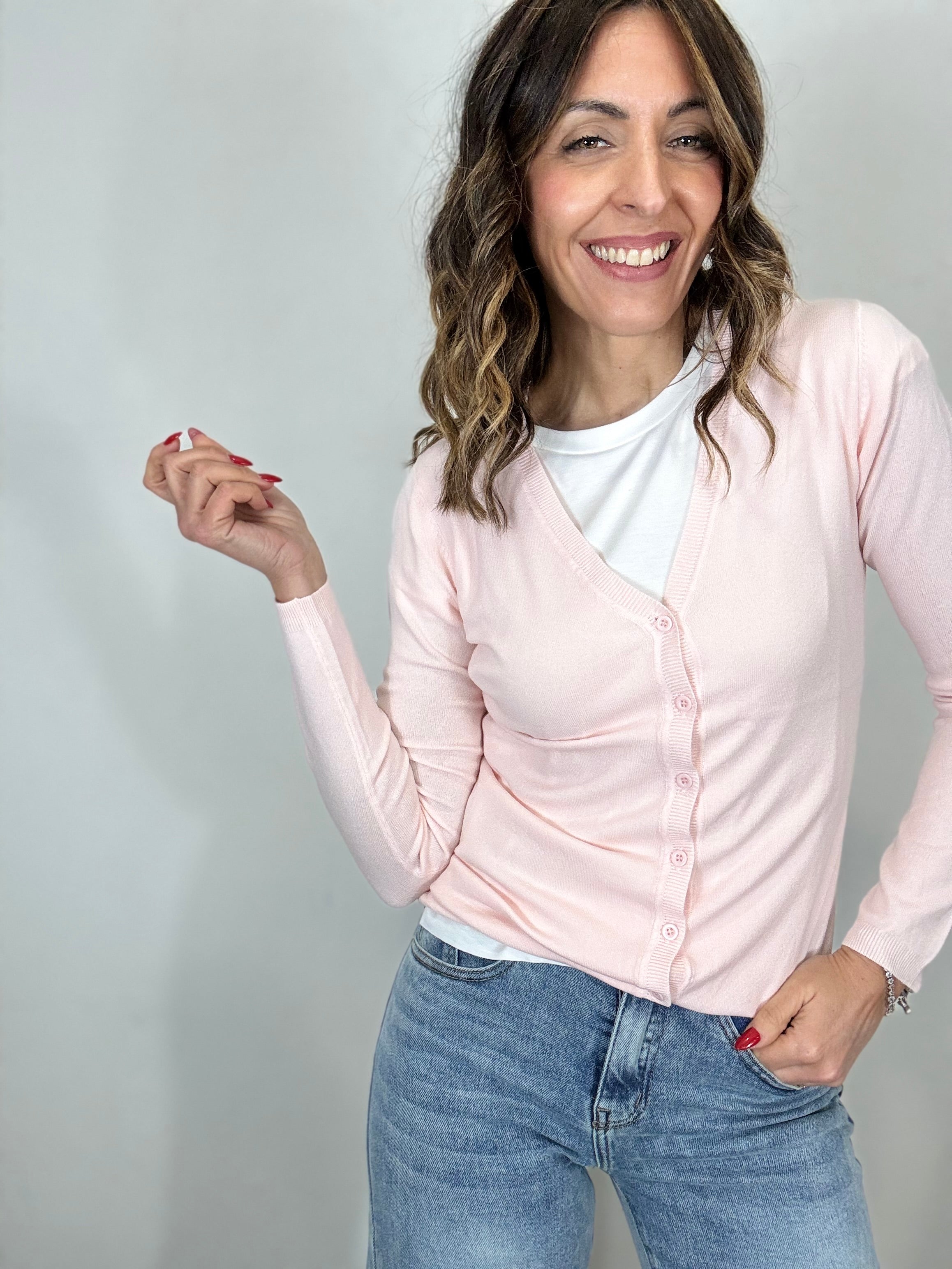 Cardigan basico continuativo