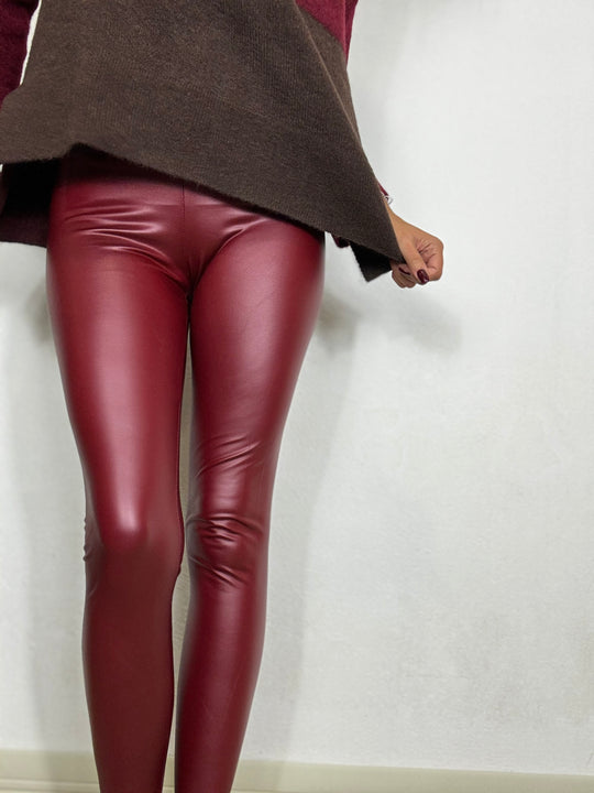 Leggins ecopelle