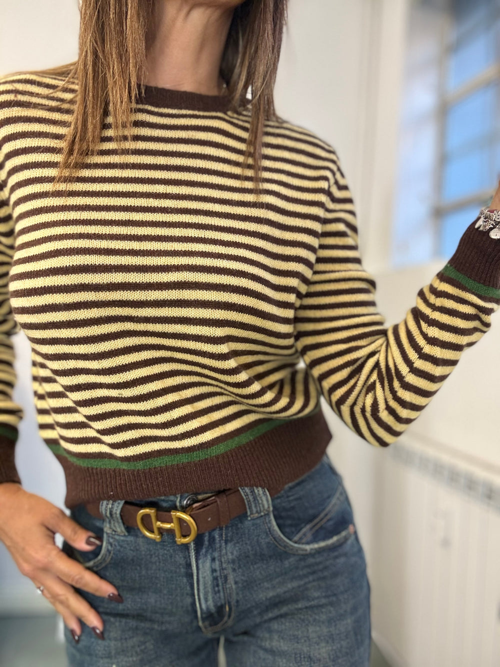 Pull Paolita con le righe