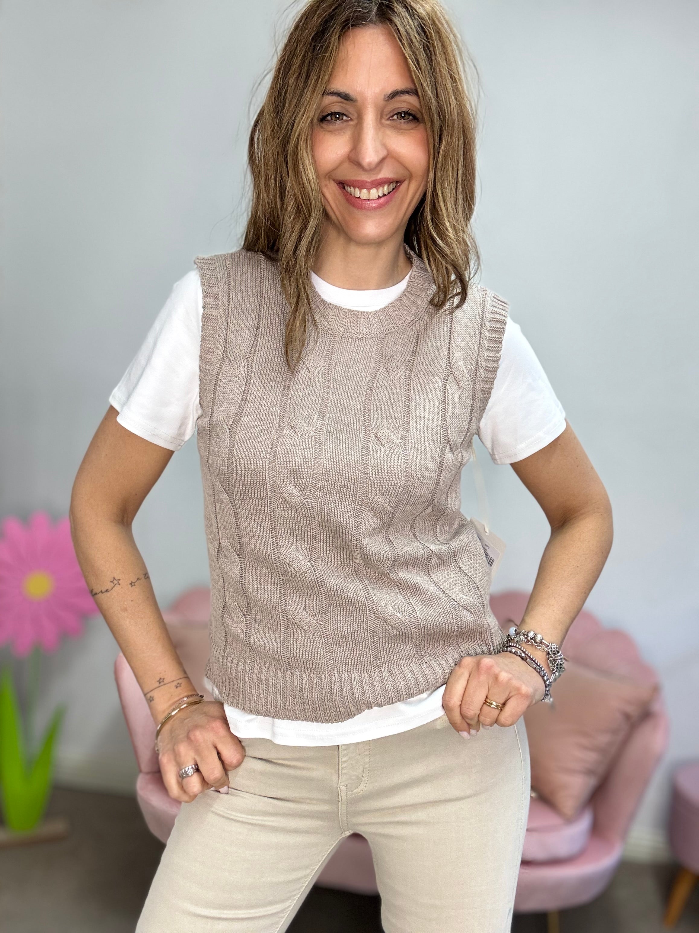 Il gilet in cotone